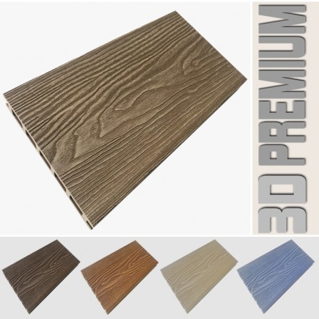 Pavimenti in wpc effetto legno colore teak