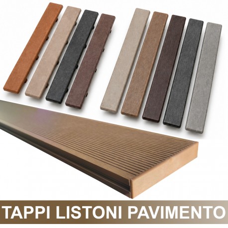 Tappo per palo WPC per recinzioni e staccionate