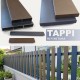 Tappo per profili Alluminio rifinitura recinzioni