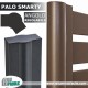 Palo Alluminio per recinzioni  staccionate frangivista frangisole frangivento