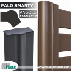 Palo Alluminio per recinzioni  staccionate frangivista frangisole frangivento