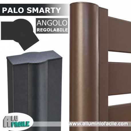 Palo Alluminio per recinzioni  staccionate frangivista frangisole frangivento